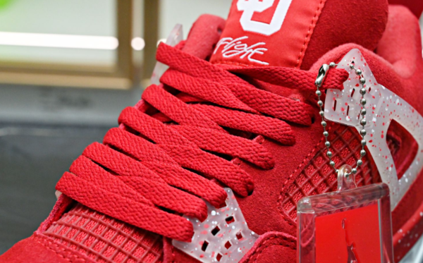 Air Jordan 4 Retro 'Oklahoma Sooners' PE - Image 2