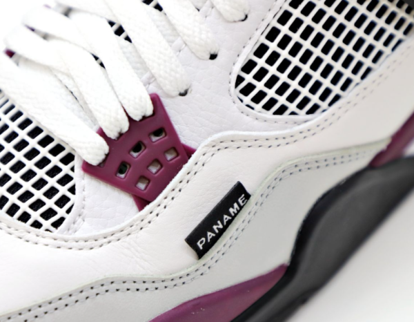 Paris Saint-Germain x Air Jordan 4 Retro 'Bordeaux' - Image 3