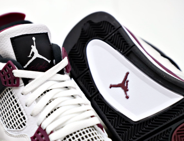 Paris Saint-Germain x Air Jordan 4 Retro 'Bordeaux' - Image 5