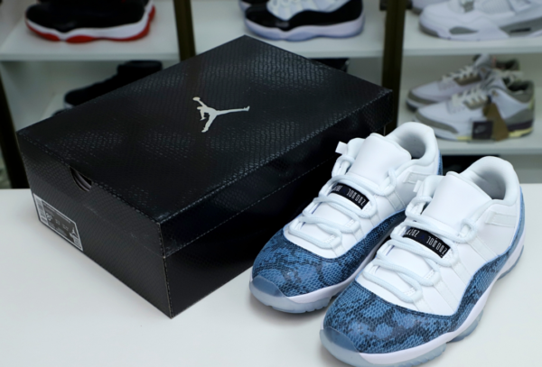 Air Jordan 11 Retro Low 'Navy Snakeskin' 2019 - Image 2