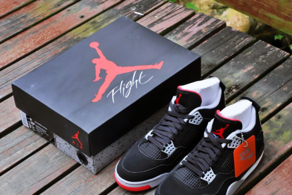 Air Jordan 4 Retro OG 'Bred' 2019 - Image 2