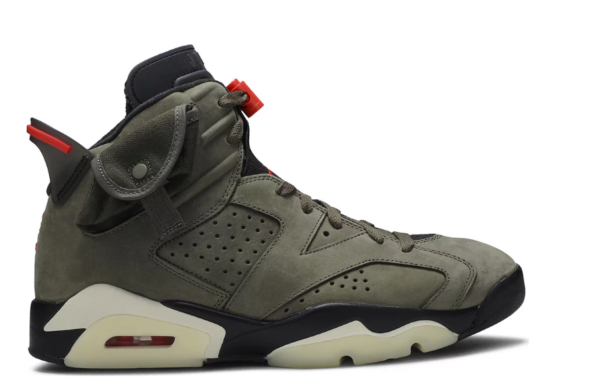 Travis Scott x Air Jordan 6 Retro 'Olive'