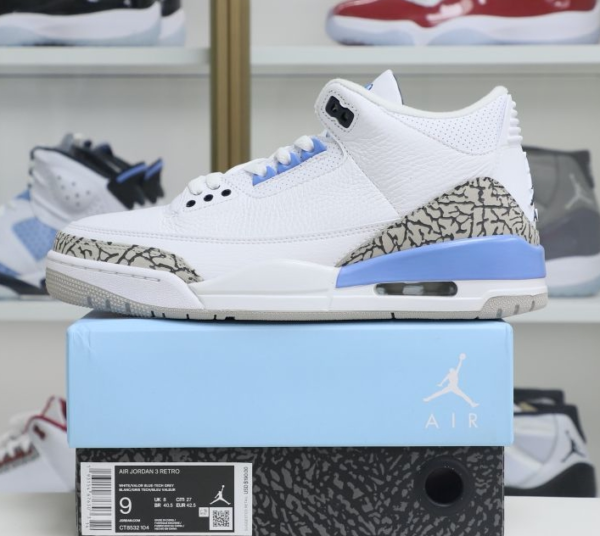 Air Jordan 3 Retro 'UNC' - Image 3