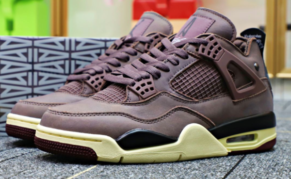 A Ma Maniére x Air Jordan 4 Retro 'Violet Ore' - Image 2
