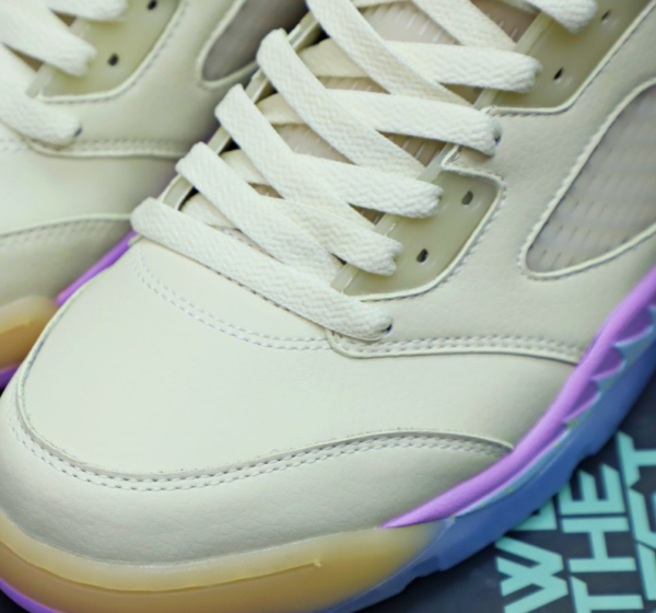 DJ Khaled x Air Jordan 5 Retro 'We The Best - Sail' - Image 3